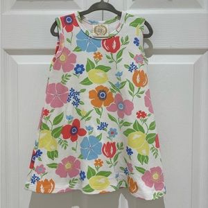 TBBC Sleeveless Polly Play Boca Blooms dress size 3T
